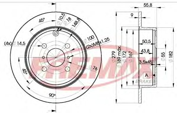 Disc frana