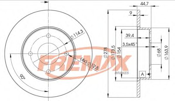 Disc frana