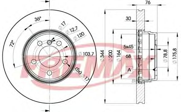 Disc frana