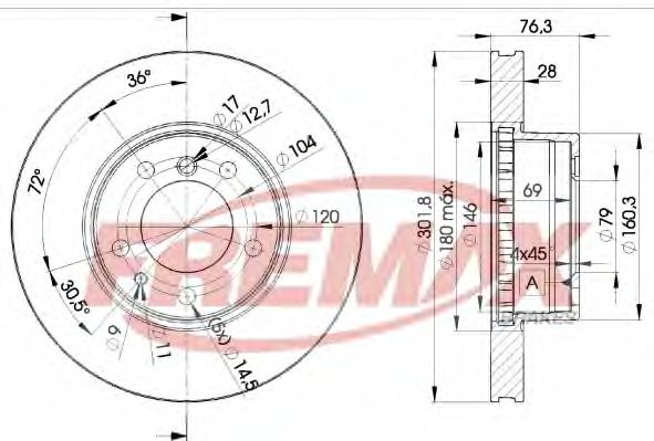 Disc frana