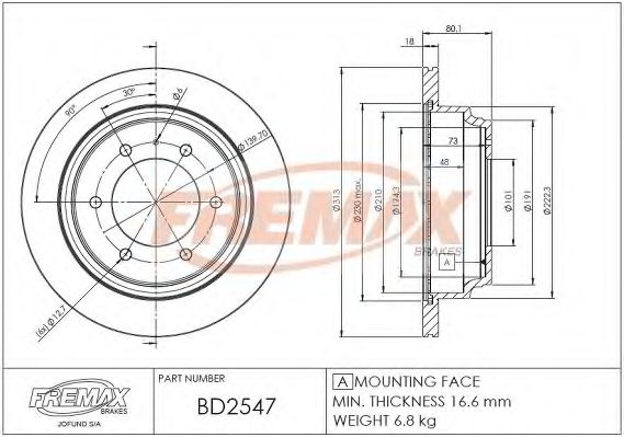 Disc frana