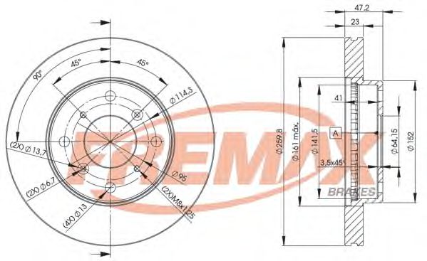 Disc frana