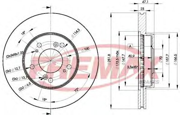 Disc frana