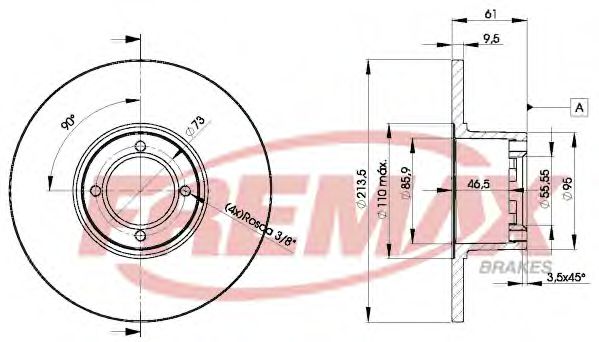 Disc frana