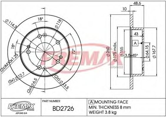 Disc frana