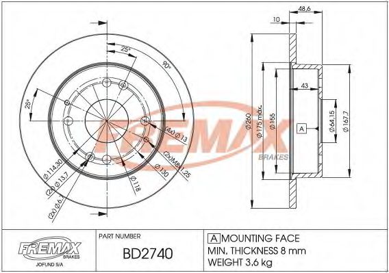 Disc frana