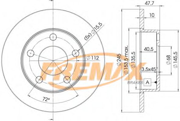 Disc frana