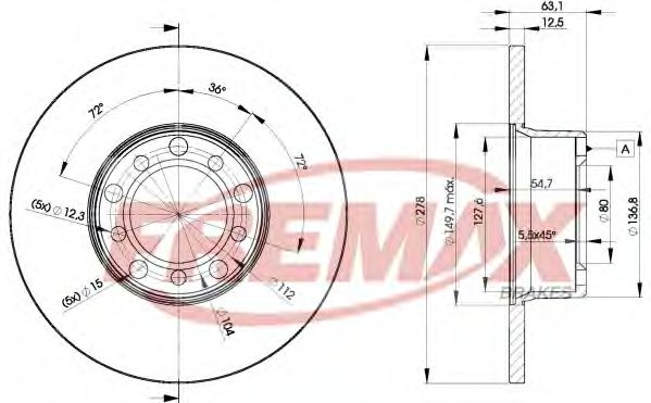 Disc frana