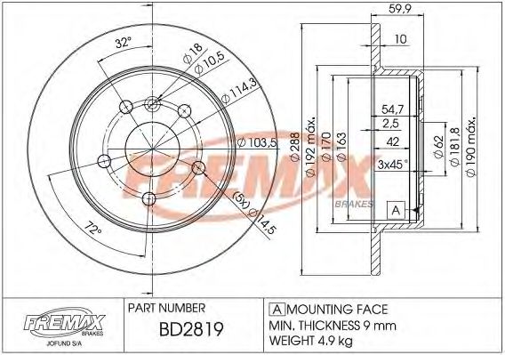 Disc frana