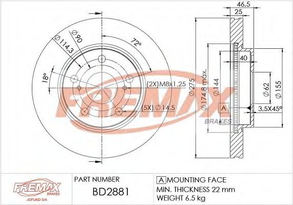 Disc frana