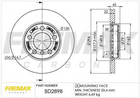 Disc frana