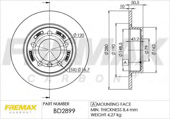 Disc frana