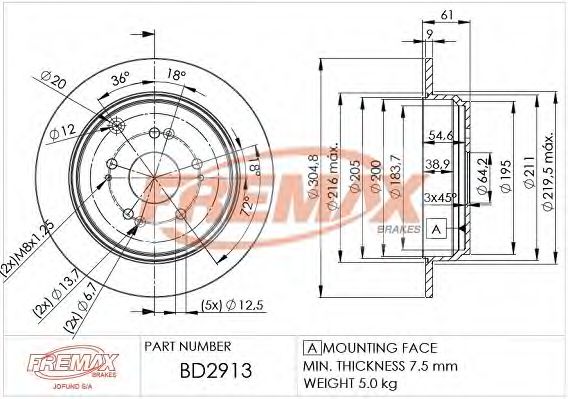 Disc frana