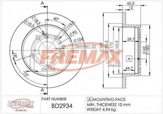 Disc frana