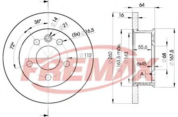 Disc frana