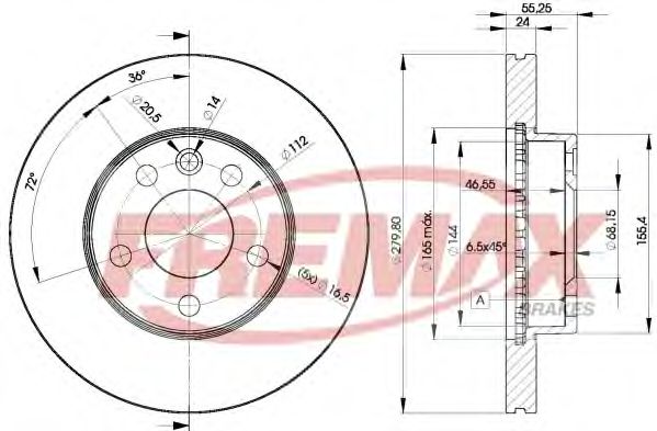 Disc frana