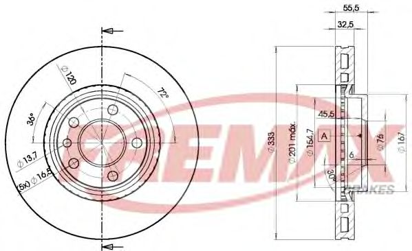 Disc frana