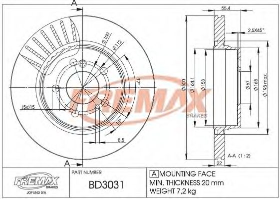 Disc frana