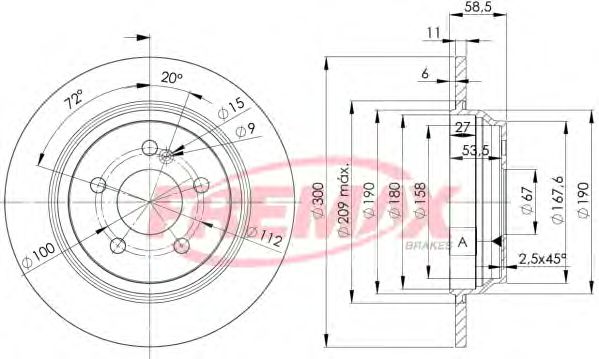 Disc frana