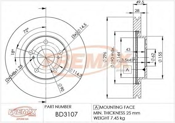 Disc frana