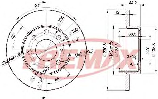 Disc frana