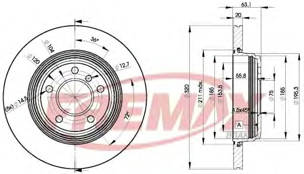 Disc frana