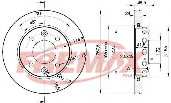 Disc frana