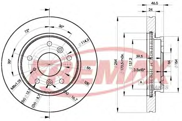 Disc frana