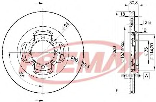 Disc frana