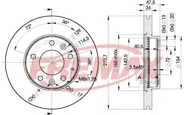 Disc frana