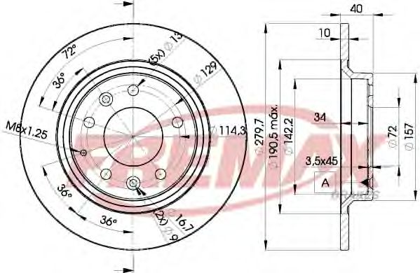 Disc frana