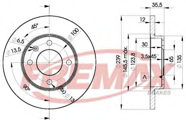 Disc frana