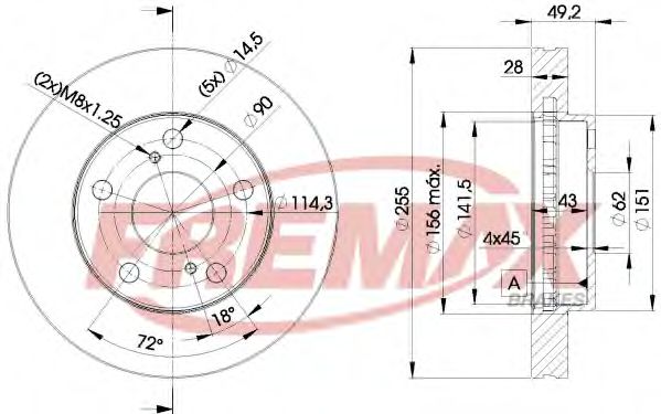 Disc frana