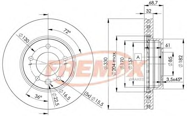 Disc frana