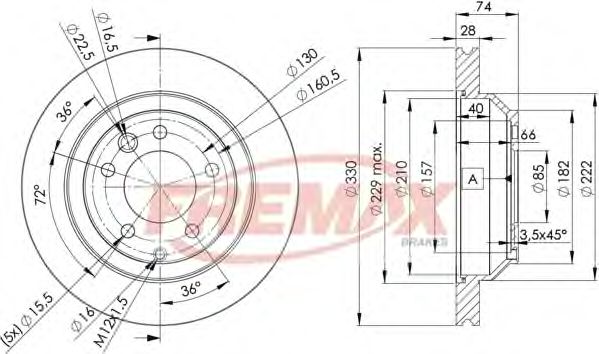 Disc frana