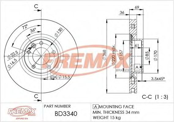 Disc frana