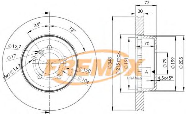 Disc frana