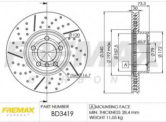 Disc frana