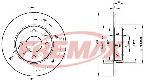 Disc frana