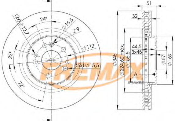 Disc frana