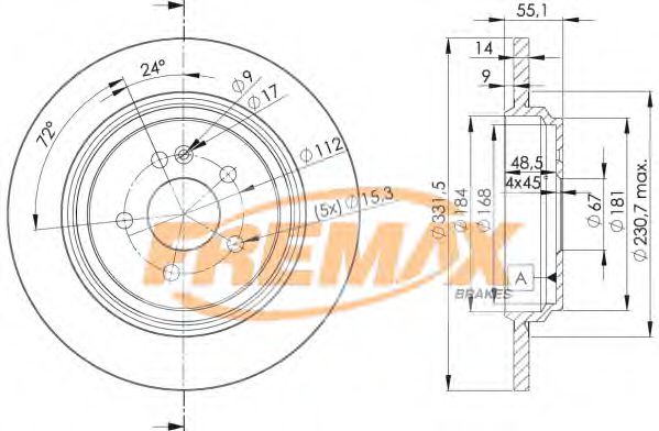 Disc frana