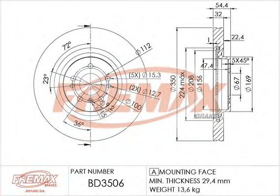 Disc frana