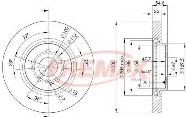 Disc frana