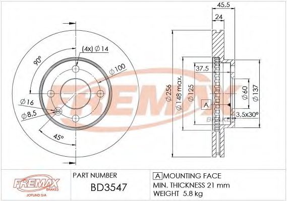 Disc frana