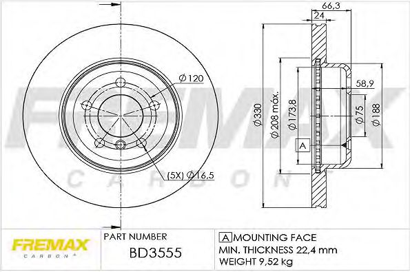 Disc frana