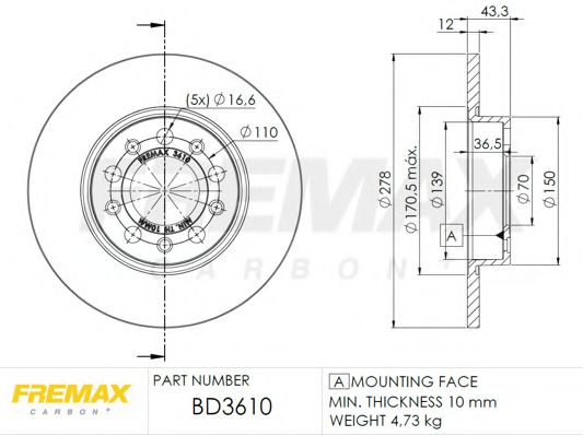 Disc frana