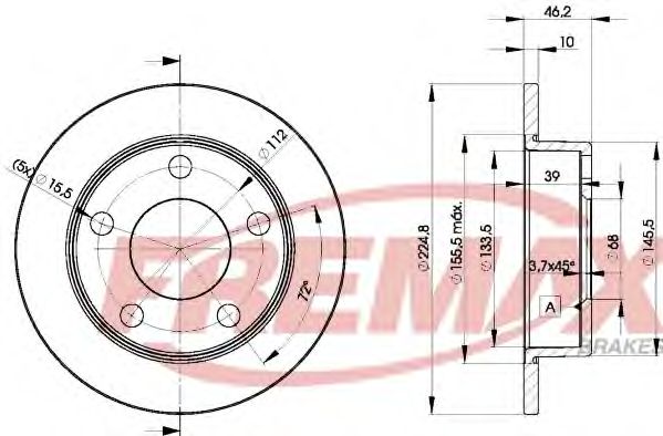 Disc frana