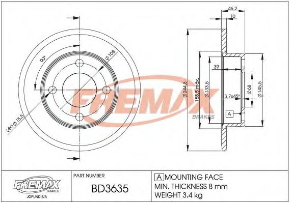 Disc frana