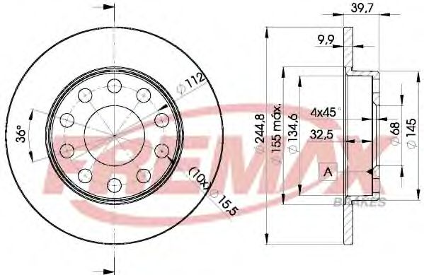 Disc frana