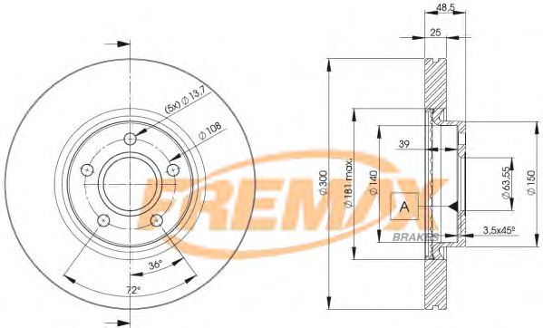 Disc frana